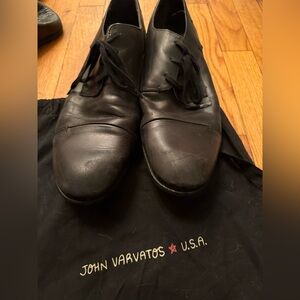 John Varvatos Black Men's Shoes + ASOS lugg sole